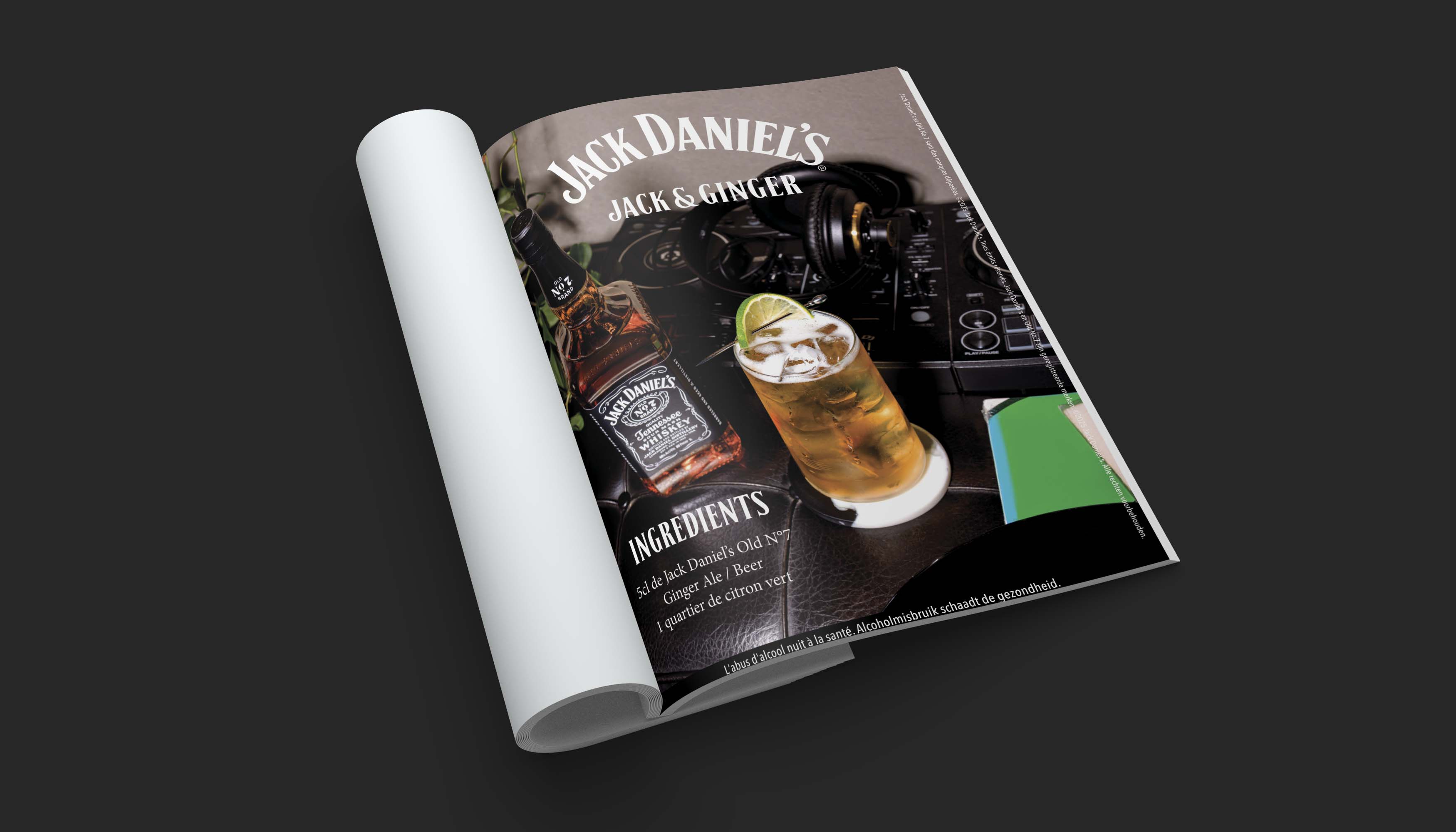 Jack Daniel's Jack & Ginger magazine